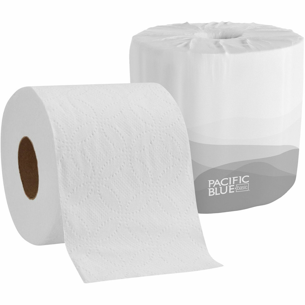 Georgia Pacific Corp. Pacific Blue Basic 19880/01 Pacific Blue Basic Standard Roll Embossed Toilet Paper