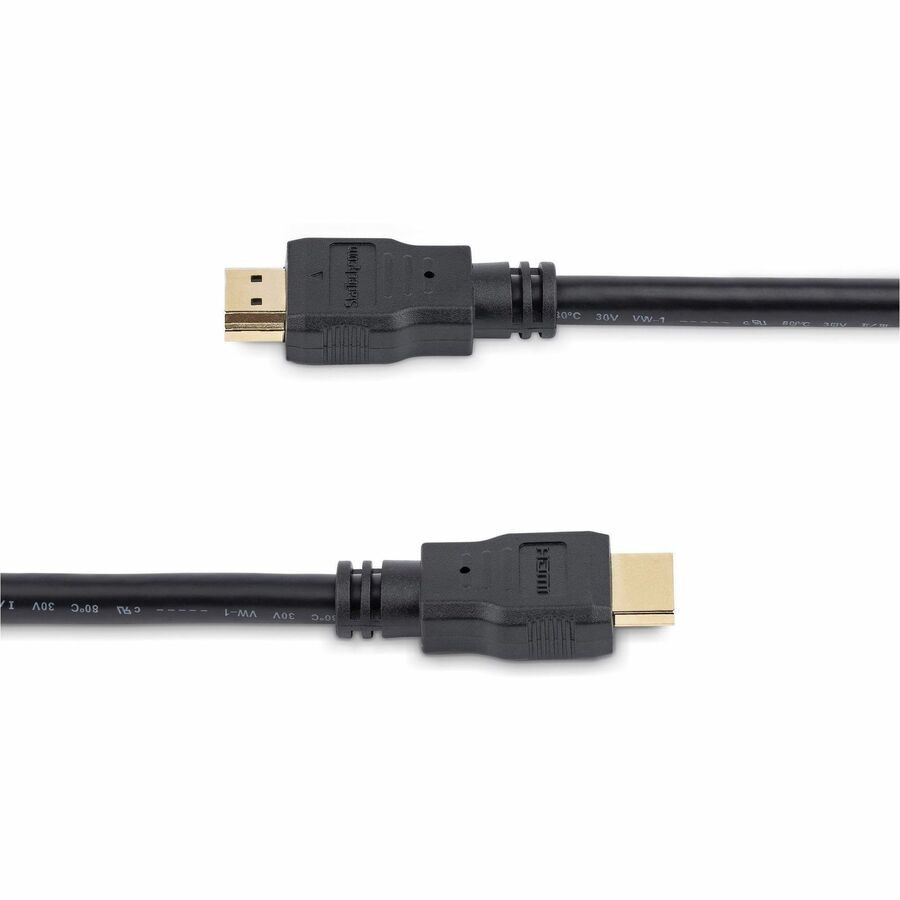 StarTech.com HDMM6 StarTech.com 6ft (2m) HDMI Cable, 4K High Speed HDMI Cable with Ethernet, Ultra HD 4K 30Hz Video, HDMI 1.4 Cable, HDMI Monitor Cord, Black