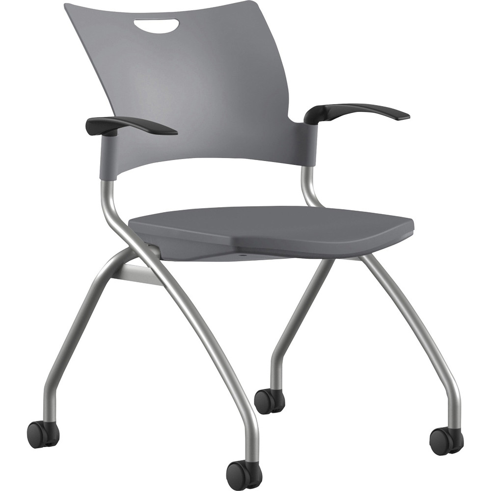 9 to 5 Seating 1320A12SFP14 9 to 5 Seating Bella Fixed Arms Mobile Nesting Chair