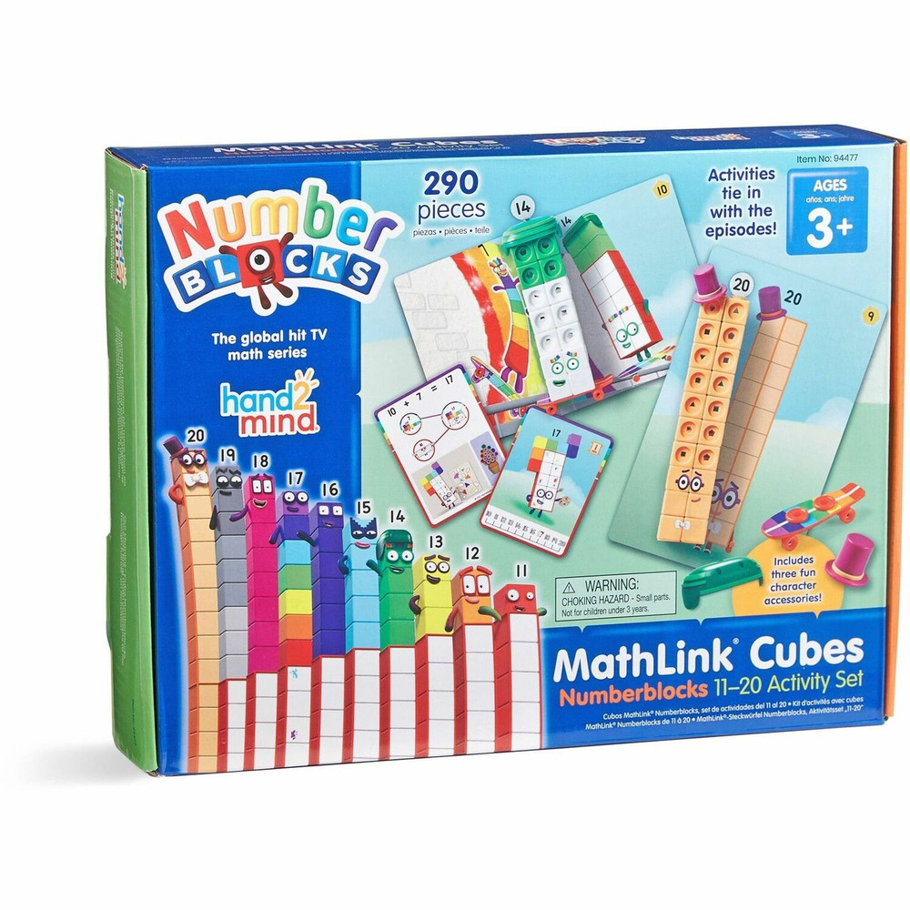 Learning Resources 94477 Learning Resources MathLinks Cubes Early Activity Set