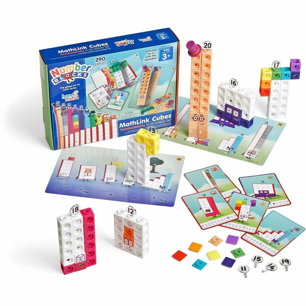 Learning Resources 94477 Learning Resources MathLinks Cubes Early Activity Set