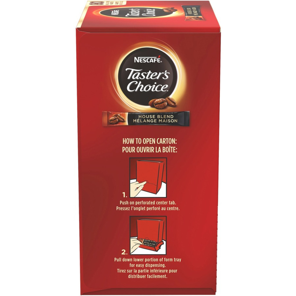 Nestle Professional Nescafe Taster's Choice 15782 Nescafe Taster's Choice Instant House Blend Coffee