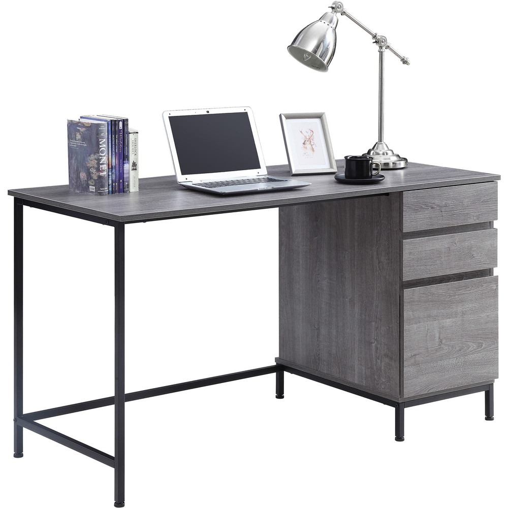 Lorell 97616 Lorell SOHO Desk with Side Drawers