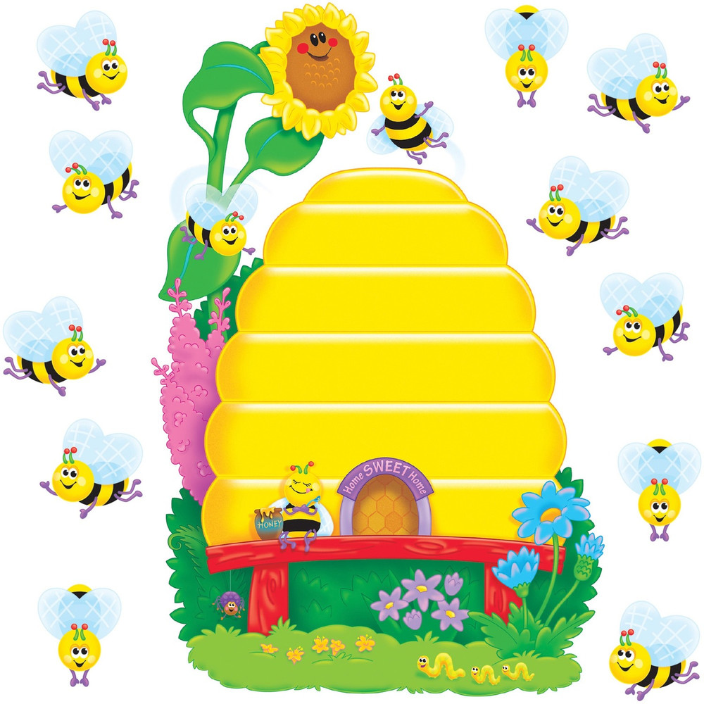 TREND Enterprises Inc. Trend T-8077 Trend Busy Bees Job Chart Bulletin Board Set