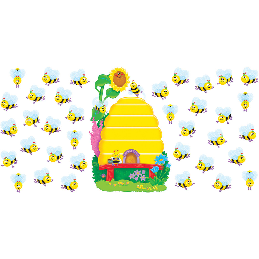 TREND Enterprises Inc. Trend T-8077 Trend Busy Bees Job Chart Bulletin Board Set