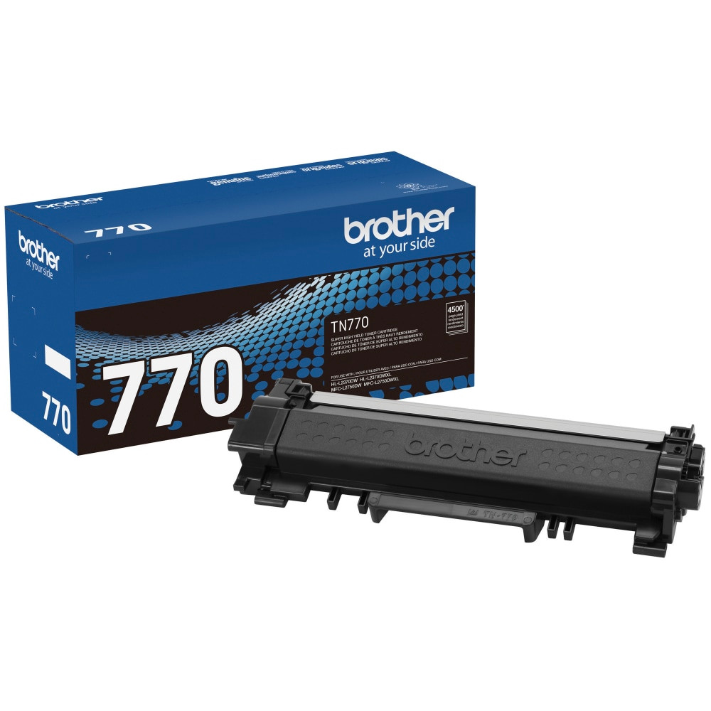 BROTHER INTL CORP TN770 Brother TN-770 Black Extra-High Yield Toner Cartridge, TN-770BK
