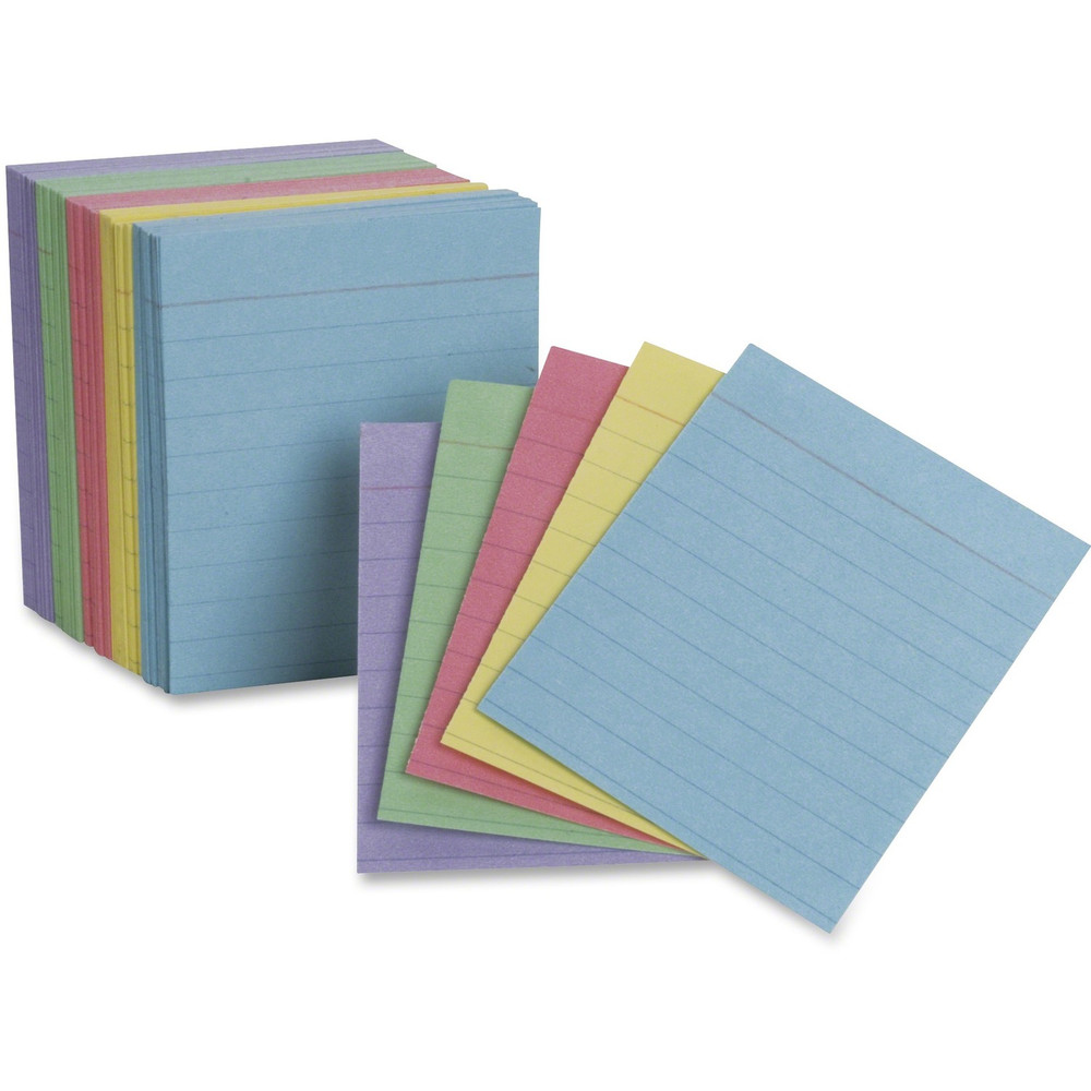 TOPS Products TOPS 10010 TOPS Oxford Color Mini Index Cards