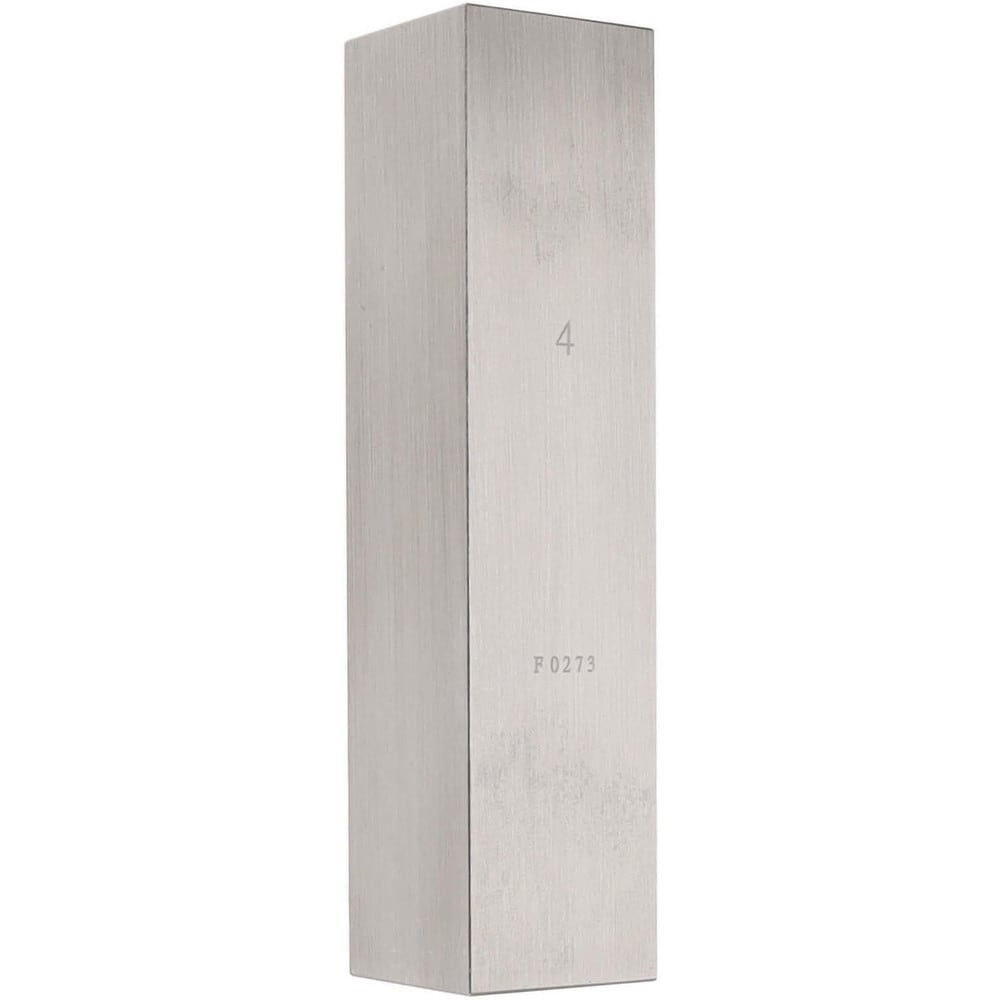 Value Collection 630-74006 Square Steel Gage Block: 4", Grade 0