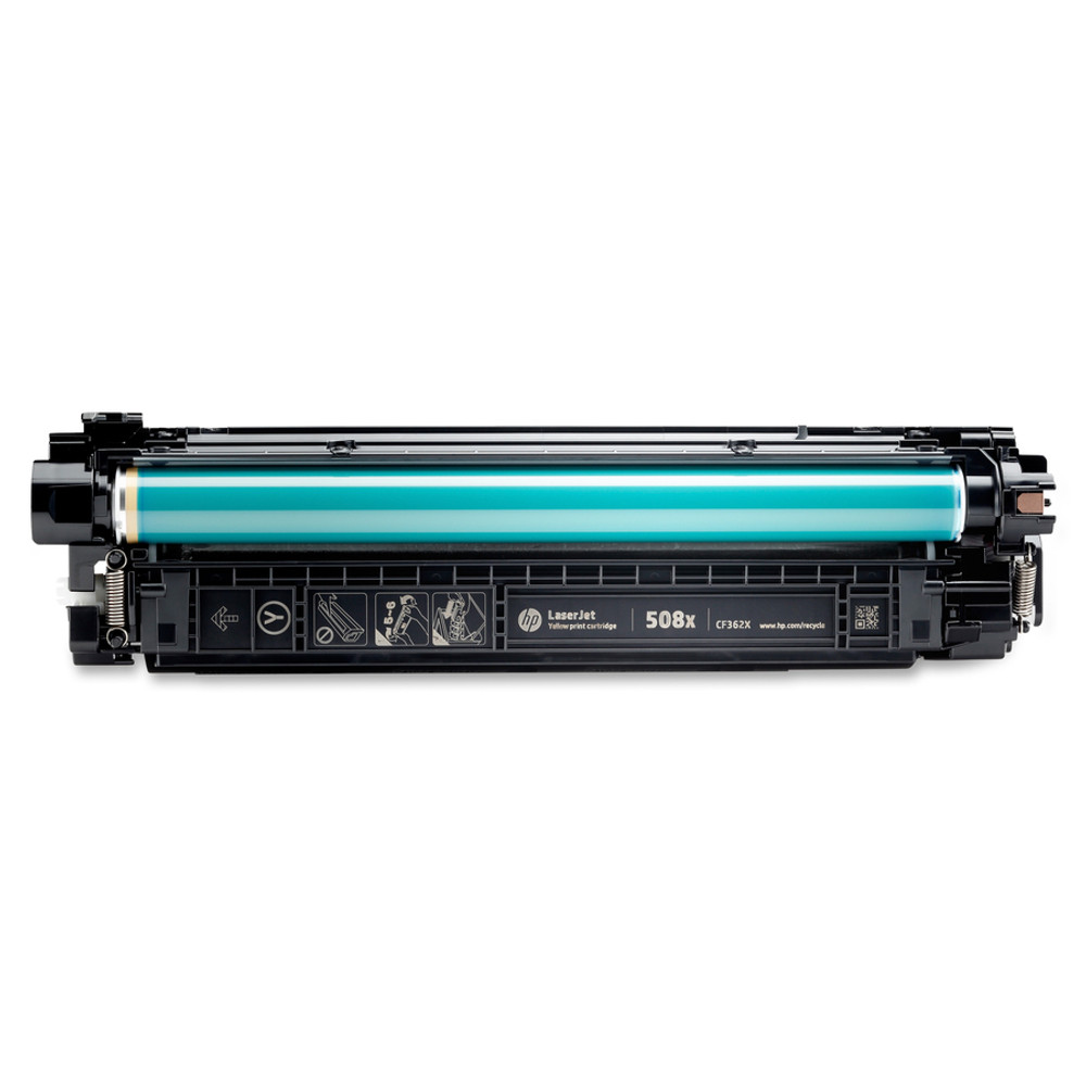 HP Inc. HP CF362X HP 508X (CF362X) Original High Yield Laser Toner Cartridge - Single Pack - Yellow - 1 Each