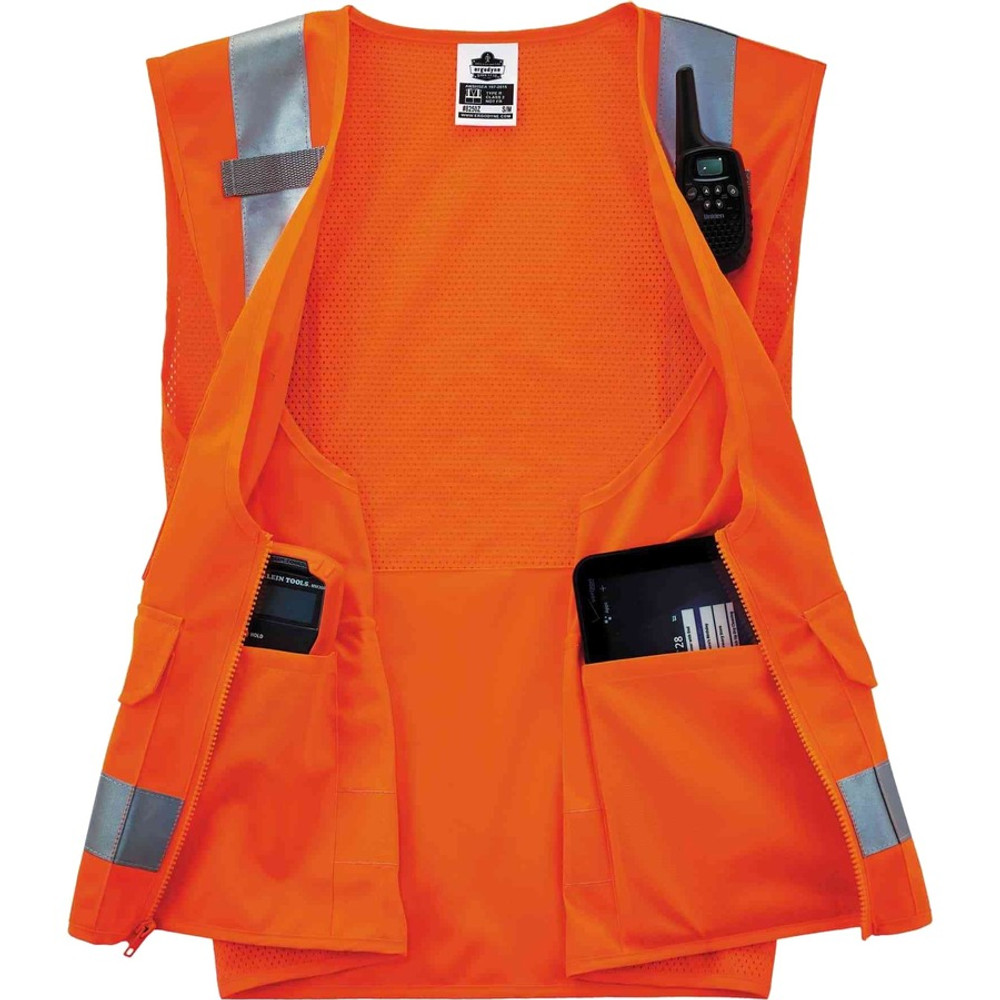 Tenacious Holdings, Inc GloWear 21413 GloWear 8250Z Type R Class 2 Surveyors Vest