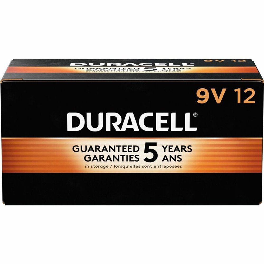 Duracell Inc. Duracell 01601CT Duracell 9-Volt Coppertop Alkaline Batteries, 12-Packs
