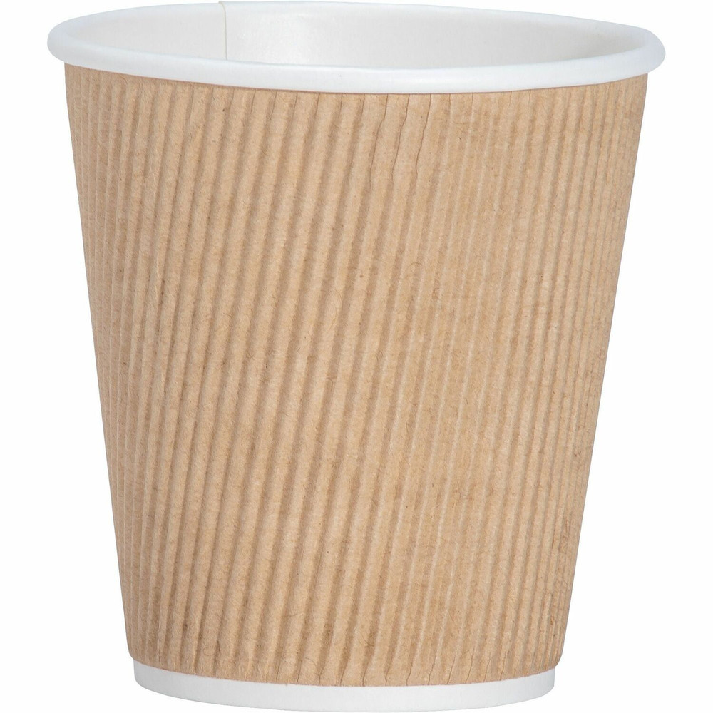 Genuine Joe 11256BD Genuine Joe 10 oz Rippled Hot Cups