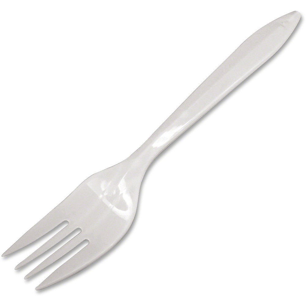 Dart Container Corporation Dart F6BW Dart Style Setter Medium-weight Plastic Cutlery