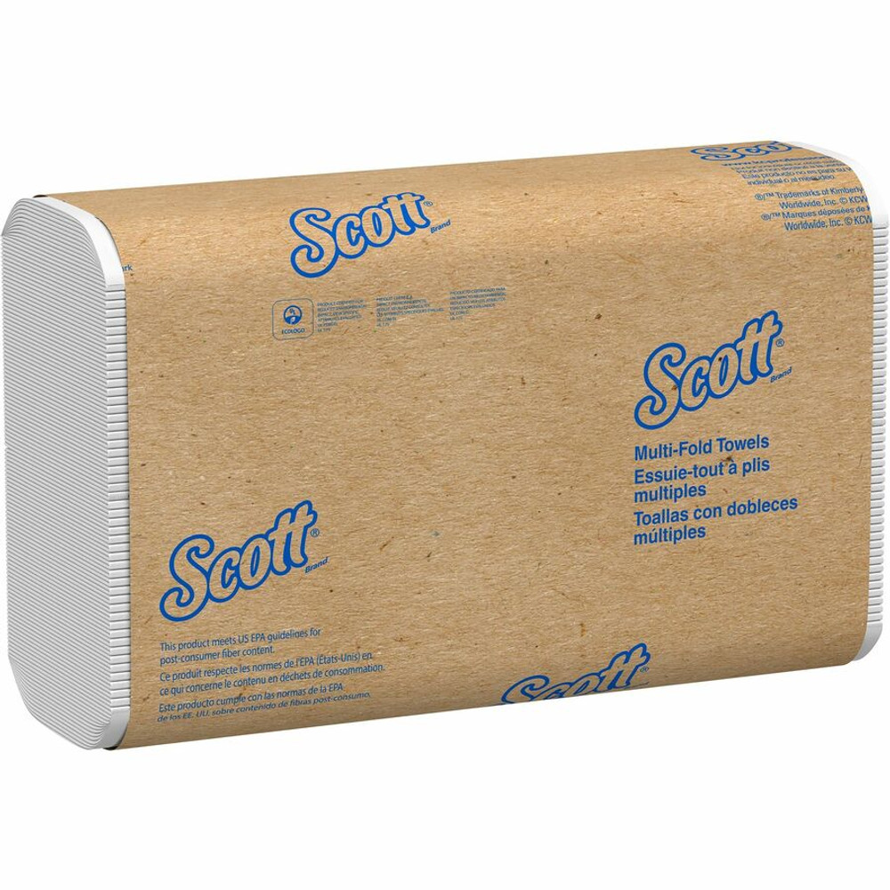 Kimberly-Clark Corporation Scott 37490 Scott Multifold Narrow Width Paper Towels with Absorbency Pockets