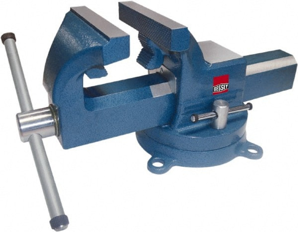 Bessey BV-DF5SB Bench Vise: 5" Jaw Width, 3" Throat Depth