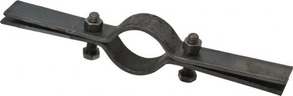 Empire 50B0150 Riser Clamp: 1-1/2" Pipe, 1.9" Tube, Carbon Steel, Black, Blue & Silver