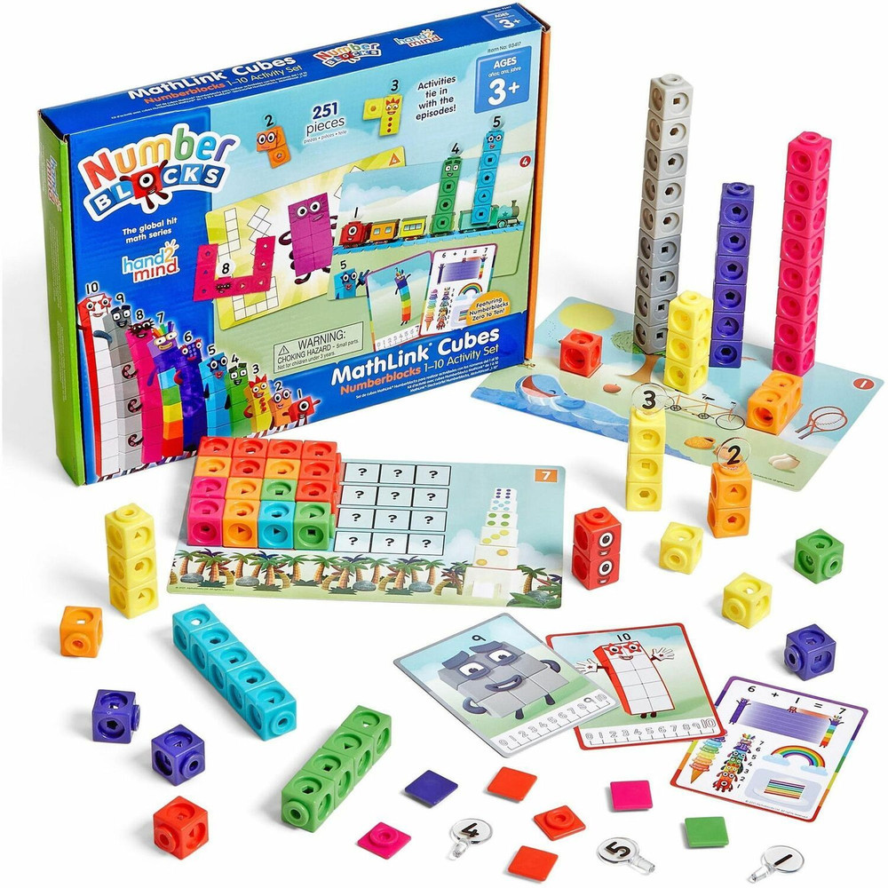 Learning Resources 93417 Learning Resources MathLinks Cubes Early Activity Set