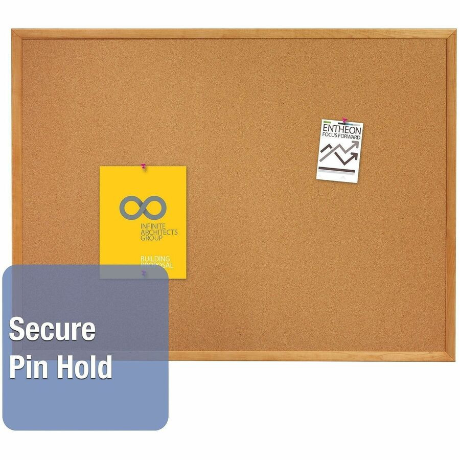 ACCO Brands Corporation Quartet 308 Quartet Classic Series Cork Bulletin Board