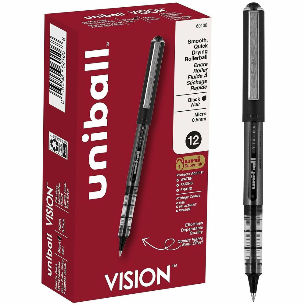 uni-ball Corporation uniball? 60106 uniball&trade; Vision Rollerball Pens
