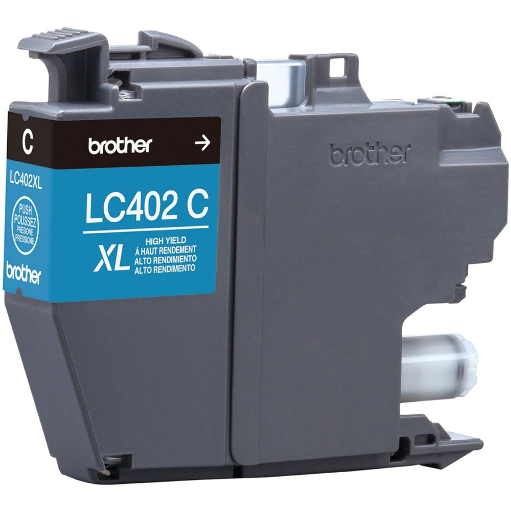 Brother Industries, Ltd Brother LC402XLCS Brother LC402XLCS Original High Yield Inkjet Ink Cartridge - Cyan Pack