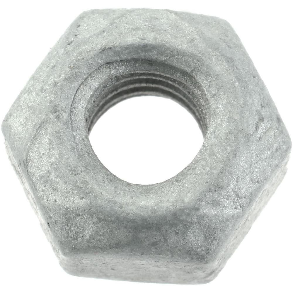 Bowmalloy BOW36784 Hex Lock Nut: 1/2-13, Grade 9 Steel, Cadmium-Plated with Wax