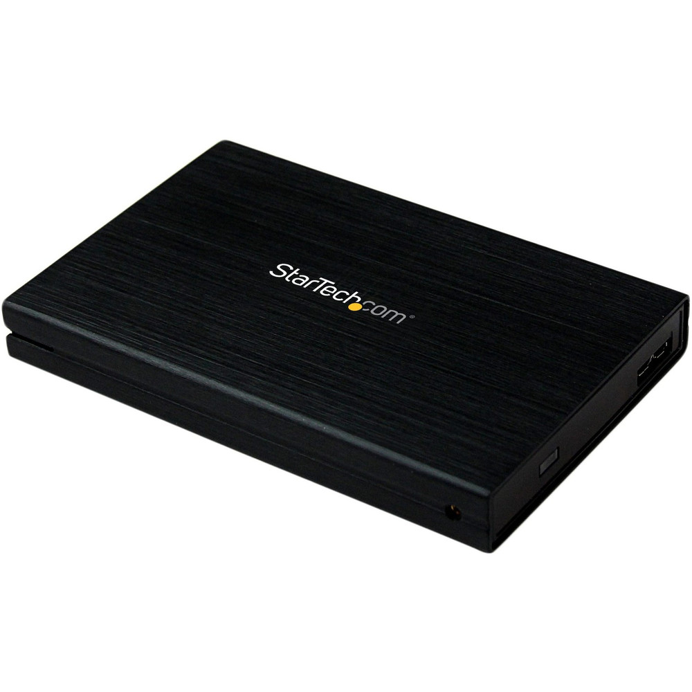 StarTech.com S2510BMU33 StarTech.com 2.5" Hard Drive Enclosure - Supports UASP - SATA 6Gbps - USB 3.0 External Hard Drive Enclosure - SSD/HDD Enclosure