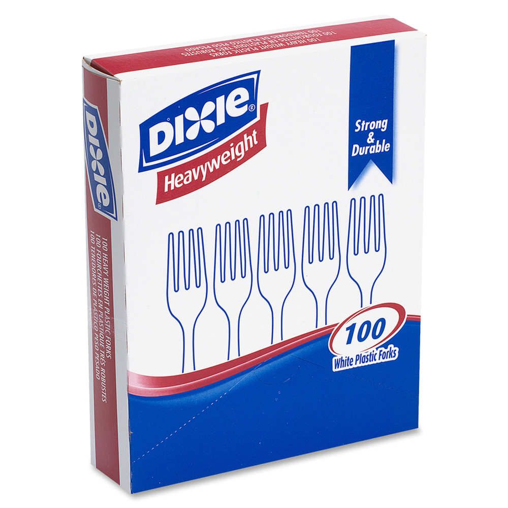 Georgia Pacific Corp. Dixie FH207 Dixie Heavyweight Disposable Forks Grab-N-Go by GP Pro
