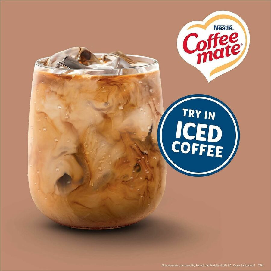 Nestle Professional Coffee mate 35115 Coffee mate Cafe Mocha Liquid Creamer Singles - Gluten-Free