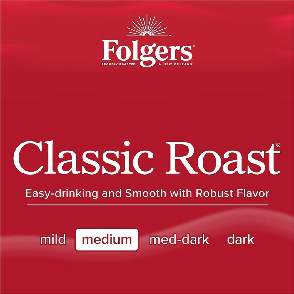 J.M. Smucker Company Folgers&reg; 30407PL Folgers&reg; Ground Classic Roast Coffee
