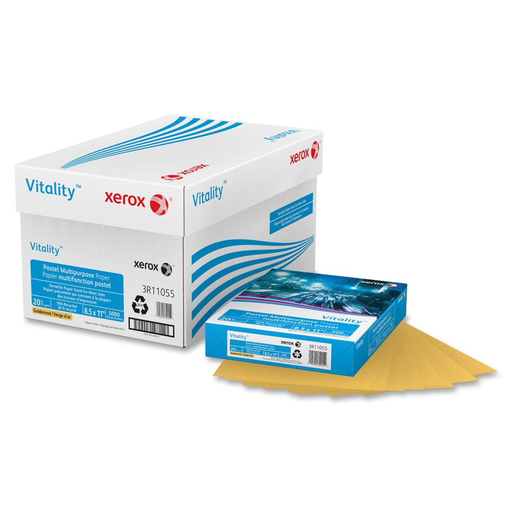Domtar, Inc Xerox 3R11055 Xerox Vitality Pastel Multipurpose Paper - Goldenrod