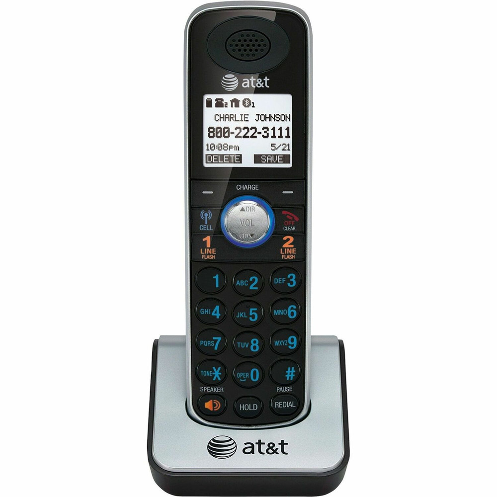 AT&T Corp AT&T TL86009 AT&T TL86009 DECT 6.0 Accessory Handset for AT&T TL86109, Black