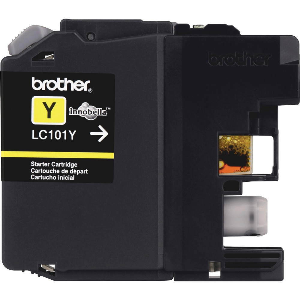 Brother Industries, Ltd Brother LC101Y Brother Genuine Innobella LC101Y Yellow Ink Cartridge