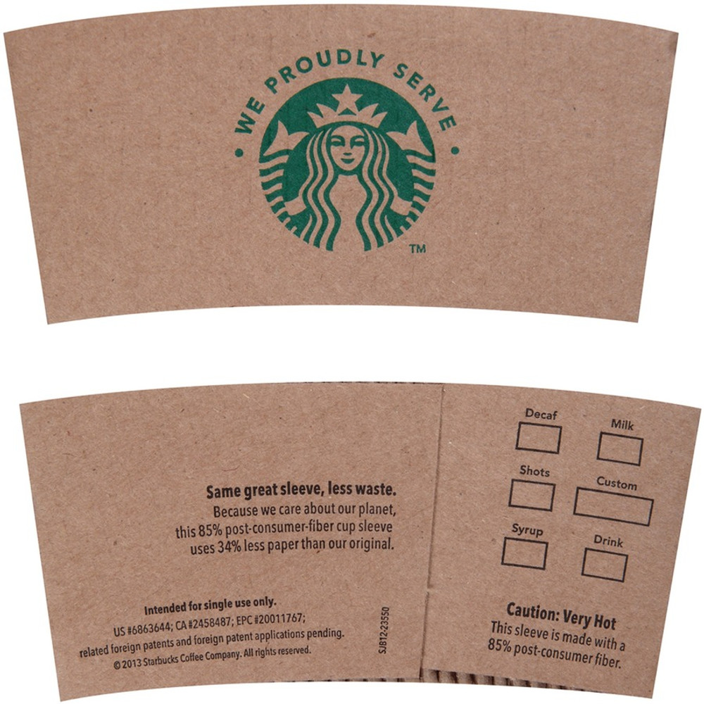 Starbucks Corporation Starbucks 12420977 Starbucks Cup Sleeve