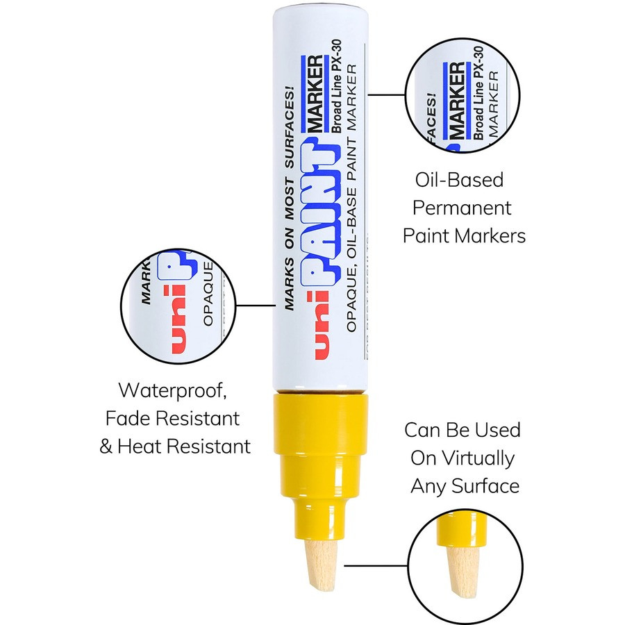 uni-ball Corporation uniball? 63735 uni&reg; uni-Paint PX-30 Oil-Based Paint Marker
