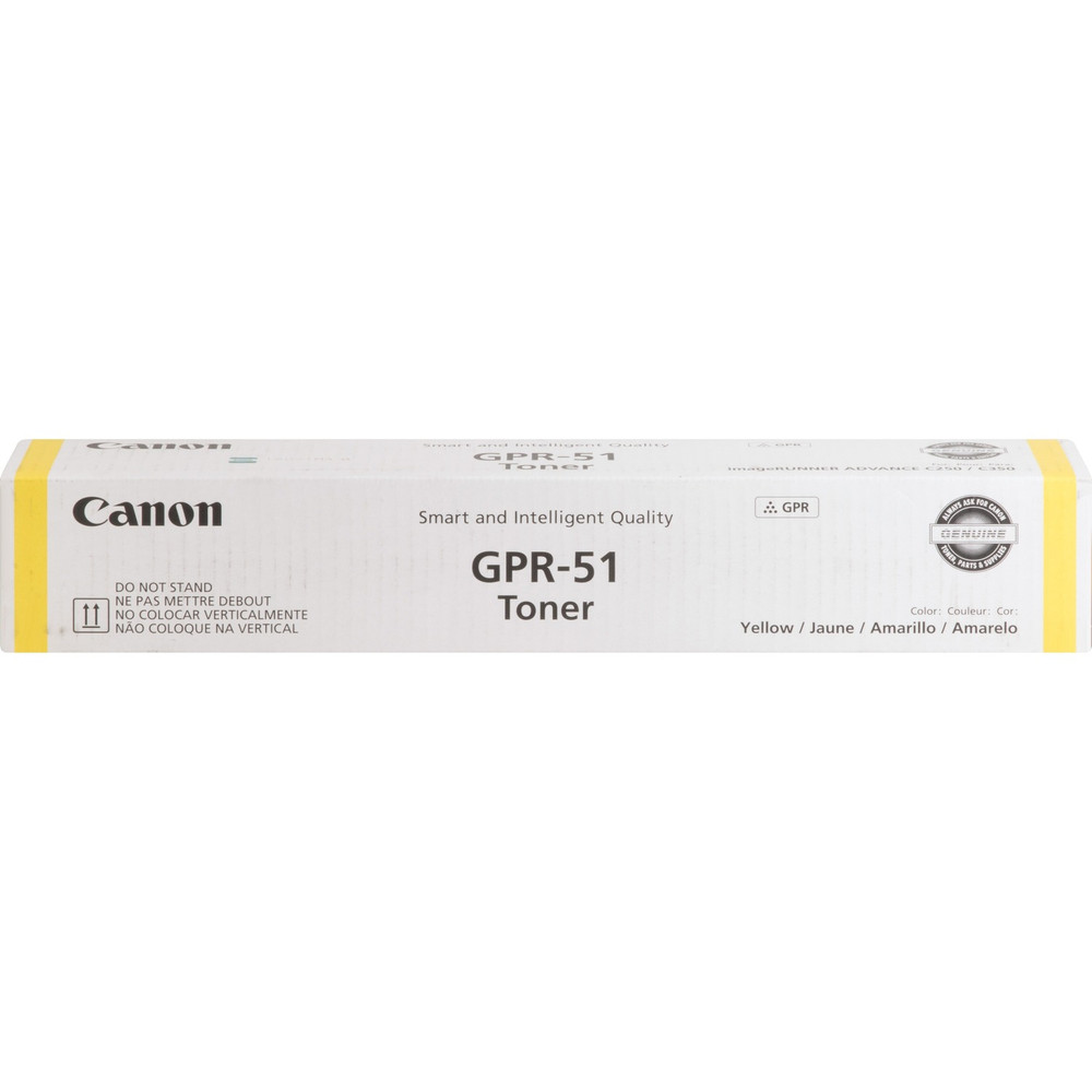 Canon, Inc Canon GPR51Y Canon GPR-51 Original Laser Toner Cartridge - Yellow - 1 Each