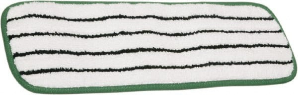 Ability One Dust Mop Pad: Microfiber, 8" OAW, 8" OAL 7920015749445