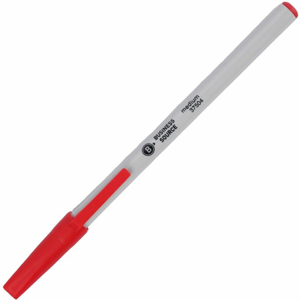 Business Source 37504 Business Source Medium Point Ballpoint Stick Pens