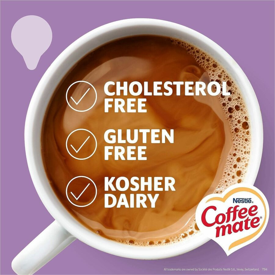 Nestle S.A Coffee mate 21108 Coffee mate Italian Sweet Creme Liquid Creamer Singles