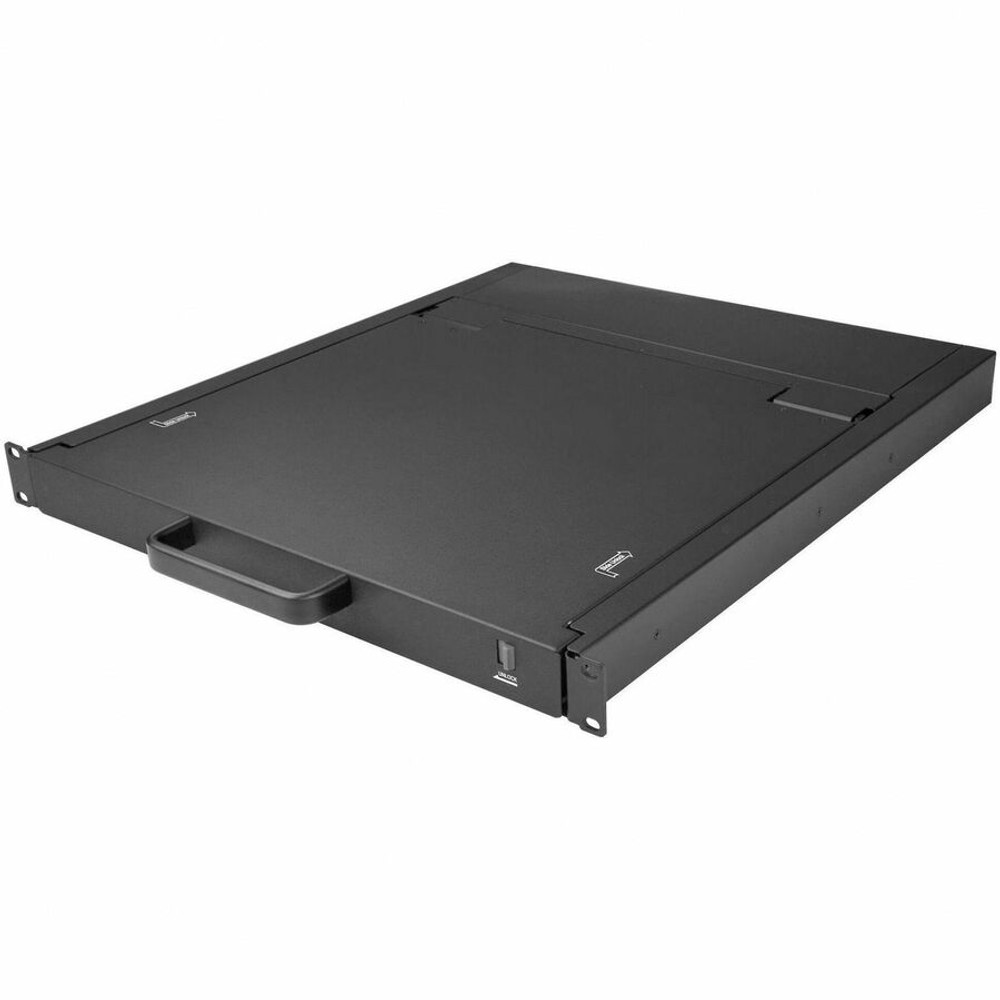 StarTech.com RKCONS1901 StarTech.com Rackmount KVM Console - 1U 19" LCD Monitor Single Port VGA KVM Server Rack Drawer includes Cables & Hardware - USB Support