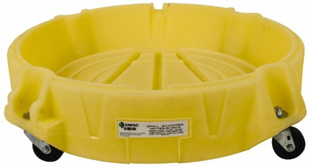 Enpac 5205-YE 1 Drum Wheeled Drum Tray