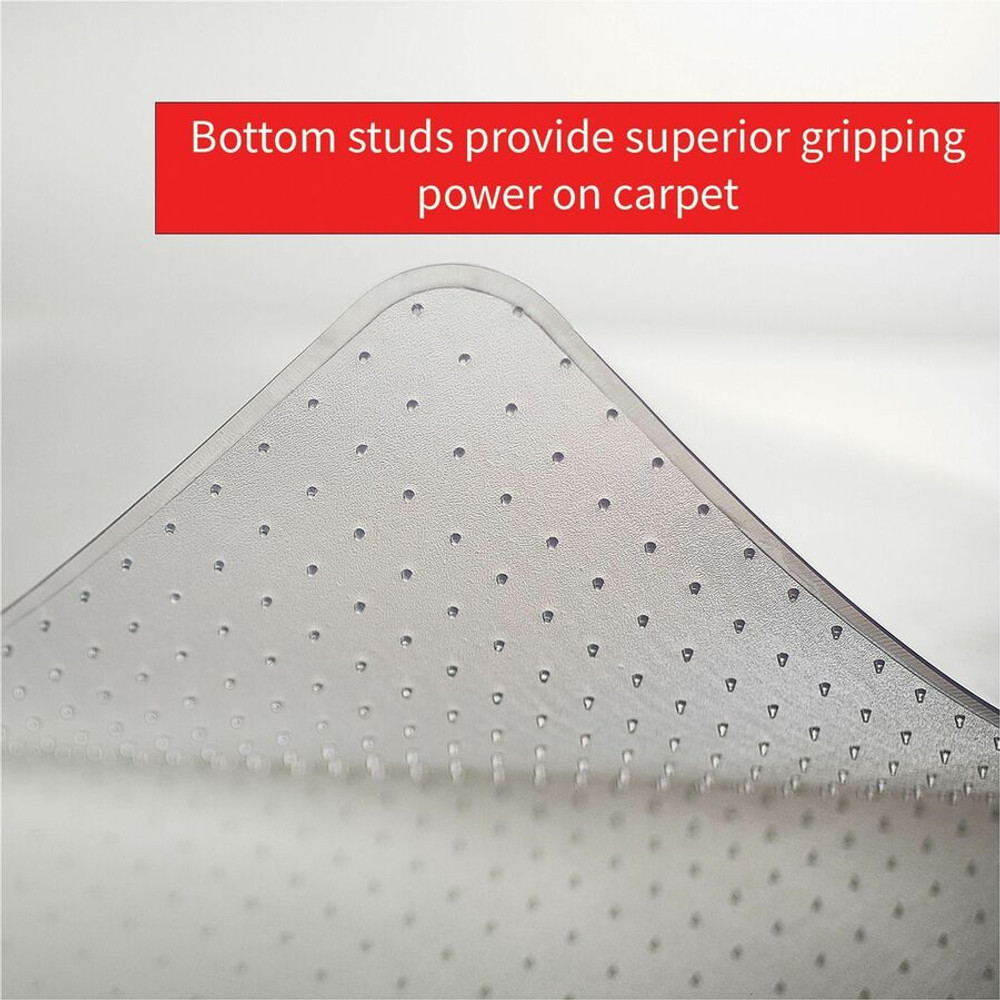 Lorell 25754 Lorell Medium-Pile Smooth Edge Chairmat