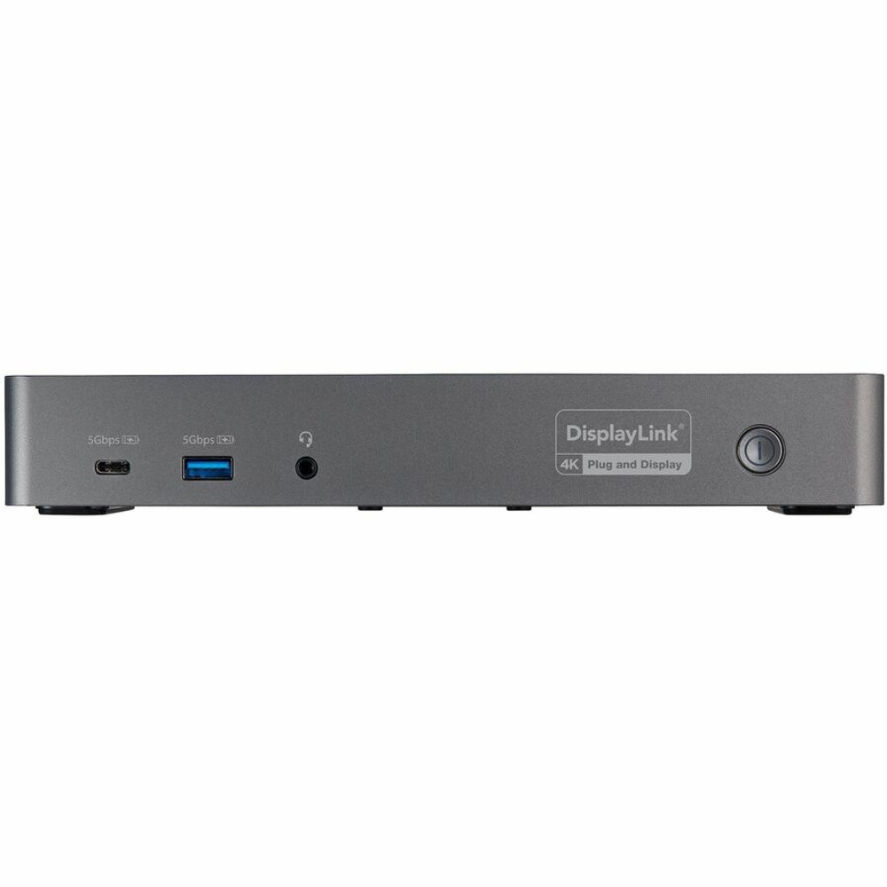 StarTech.com DK31C3HDPD StarTech.com USB-C & USB-A Dock - Hybrid Triple Monitor Laptop Docking Station DisplayPort & HDMI 4K 60Hz/85W PD/6x USB/GbE/USB 3.1 Gen 2