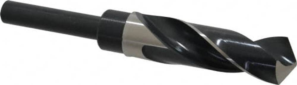 Precision Twist Drill 5999950 Reduced Shank Drill Bit: 15/16'' Dia, 1/2'' Shank Dia, 118 0, High Speed Steel