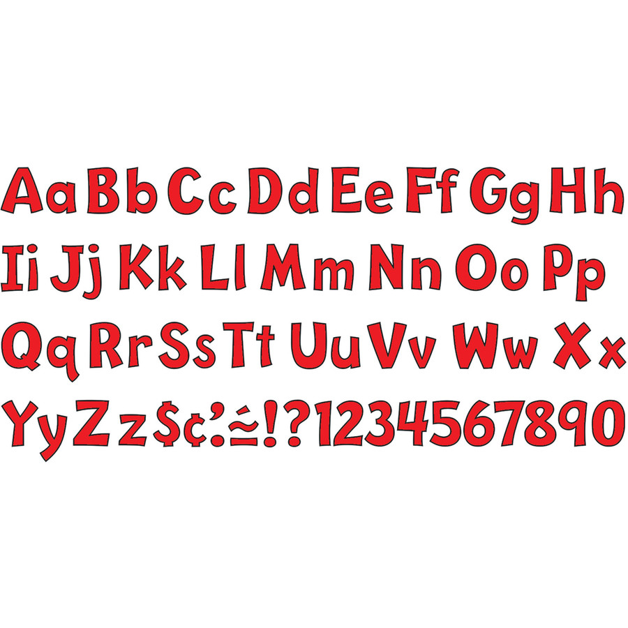 TREND Enterprises Inc. Trend 79742 Trend 4" Ready Letter Playful Combo Pack