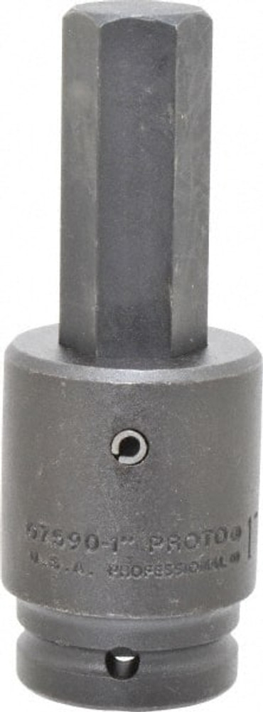 Proto J075901 3/4" Drive, 1" Impact Hex Bit Socket