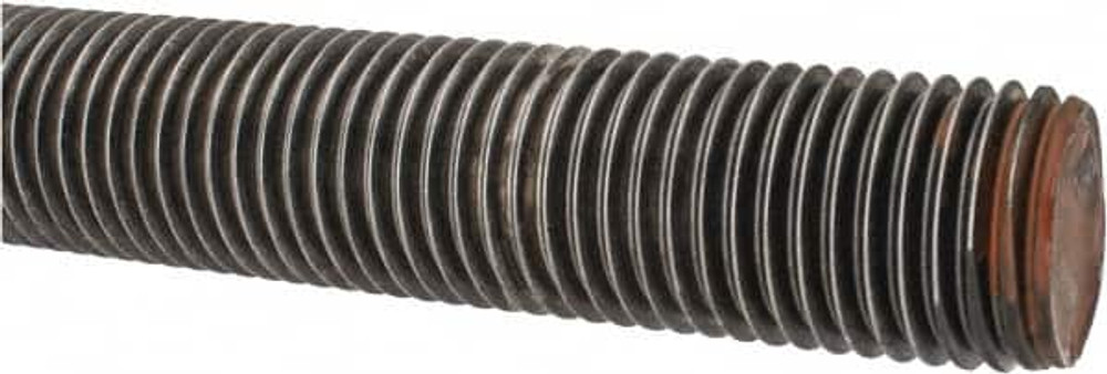 Value Collection 05183 Threaded Rod: 1-1/4-7, 3' Long, Alloy Steel, Grade B7