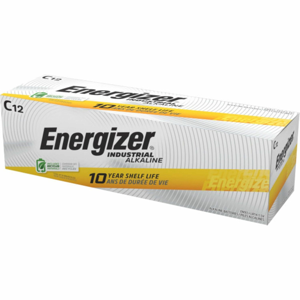 Energizer Holdings, Inc Energizer EN93CT Energizer Industrial Alkaline C Battery Boxes of 12