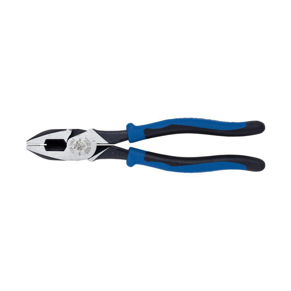 Klein Tools J2000-9NETP 9-1/2" OAL, 1-19/32" Jaw Length x 1-1/4" Jaw Width, Side Cutting Pliers
