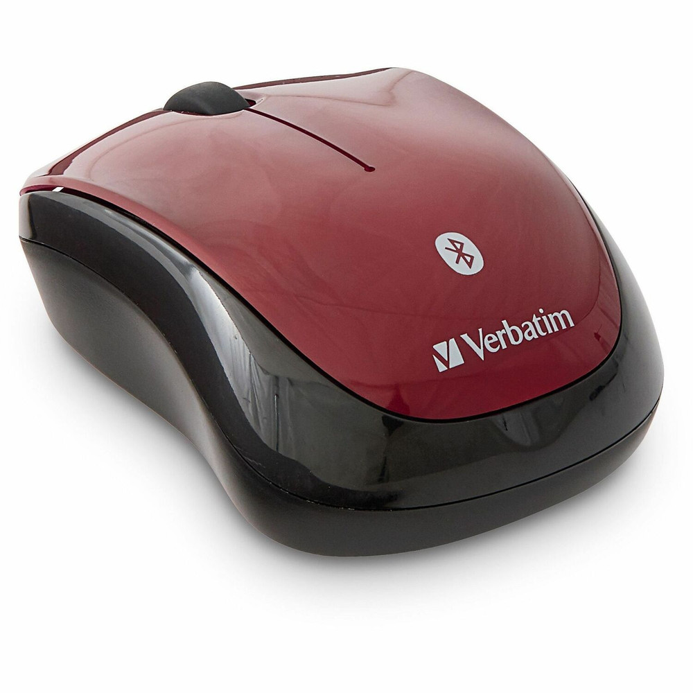 Verbatim America, LLC Verbatim 70240 Bluetooth&reg; Wireless Tablet Multi-Trac Blue LED Mouse - Garnet