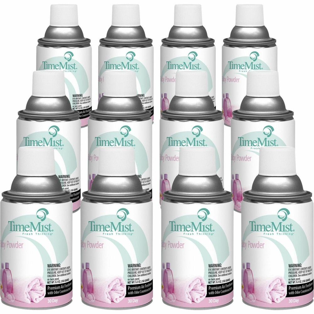 Zep, Inc. TimeMist 1042686CT TimeMist Metered 30-Day Baby Powder Scent Refill